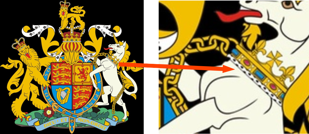 Откуда взялся московский Единорог на гербе Великобритании, и что означает ошейник с золотой цепью, чтотайте в статье.