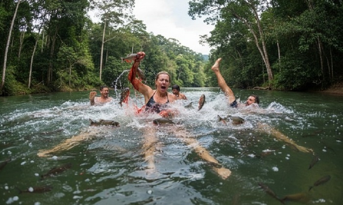   Пираньи напали на отдыхающих в Бразилии: пострадали десятки купальщиков