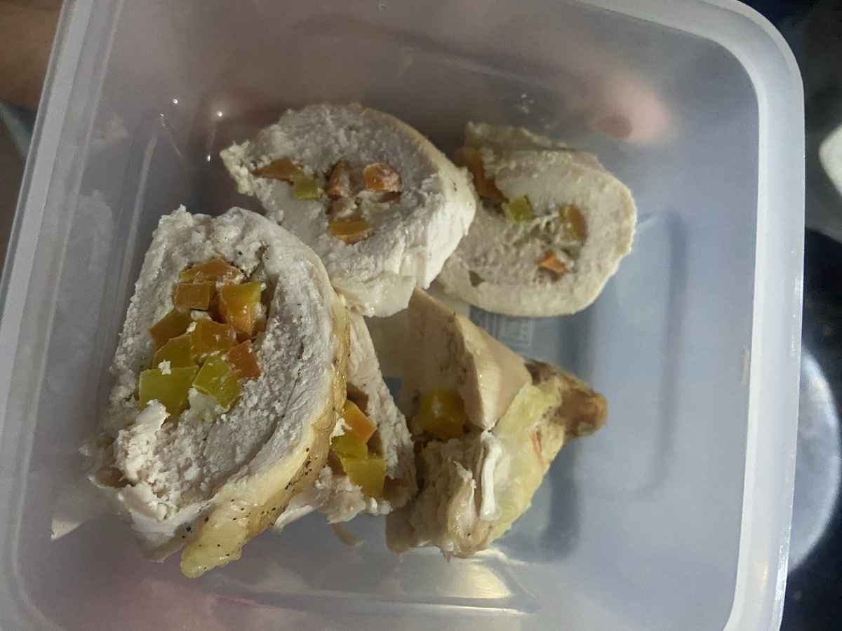 Рулетики из морозилки.