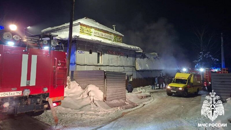     Пожар в Прокопьевске. МЧС Кемеровской области - Кузбасса
