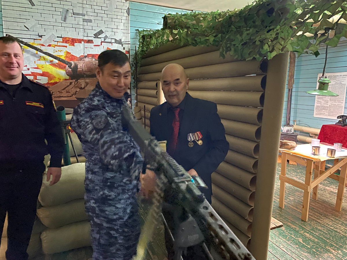 Старое, но грозное оружие...