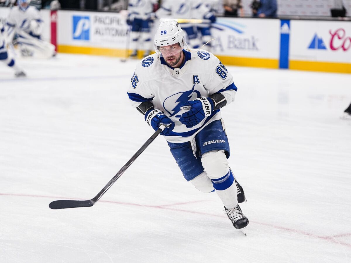    Хоккеист "Тампа-Бэй Лайтнинг" Никита Кучеров | © Фото : twitter.com/tblightning