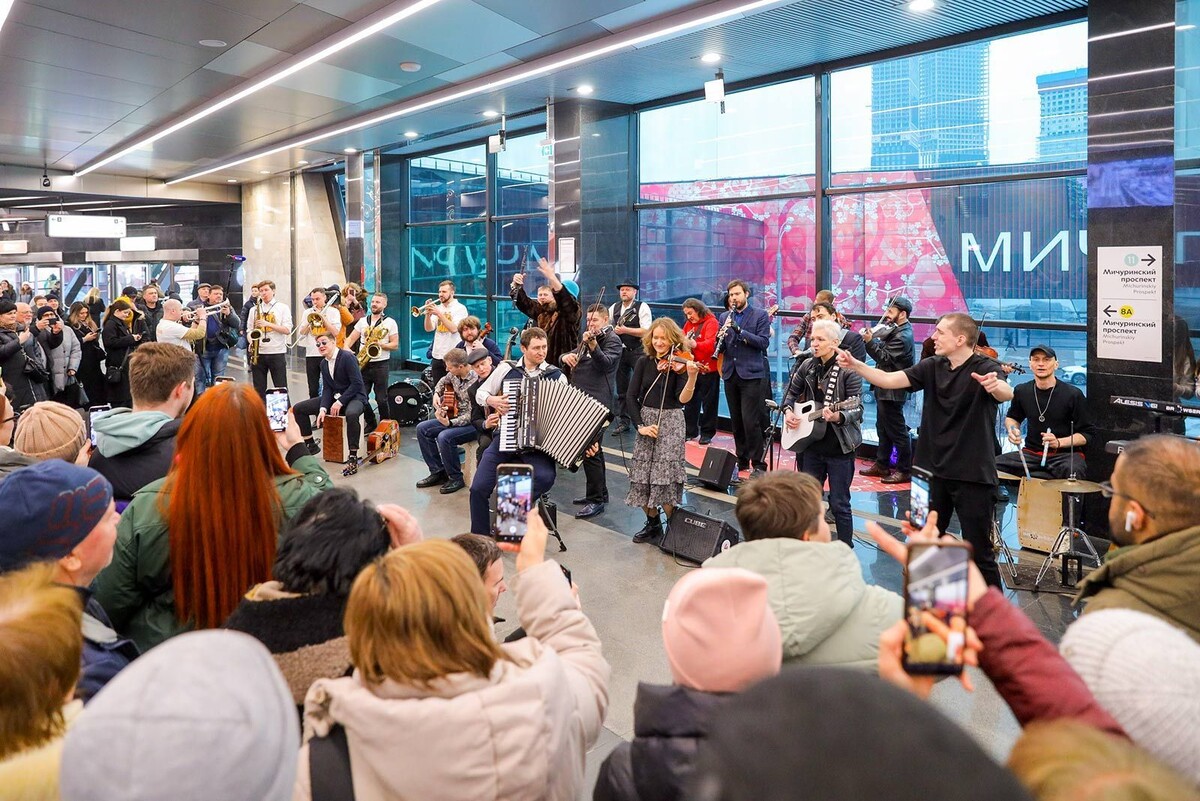    Сергей Собянин дал старт новому сезону проекта «Музыка в метро»