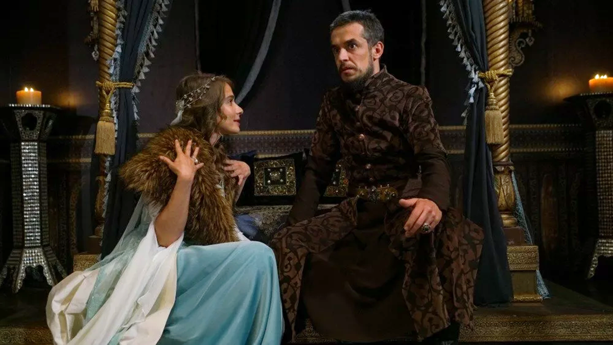 Фрагмент турецкого сериала "Империя Кёсем". Султан Ибрагим