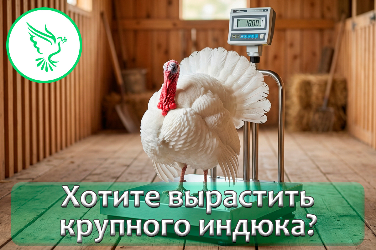 Что нужно знать, чтобы индюк вырос крупным?