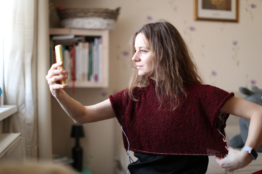 Пряжа Donegal Tweed Soft цвет 5524, 100% мериносовая шерсть, 380м/100г