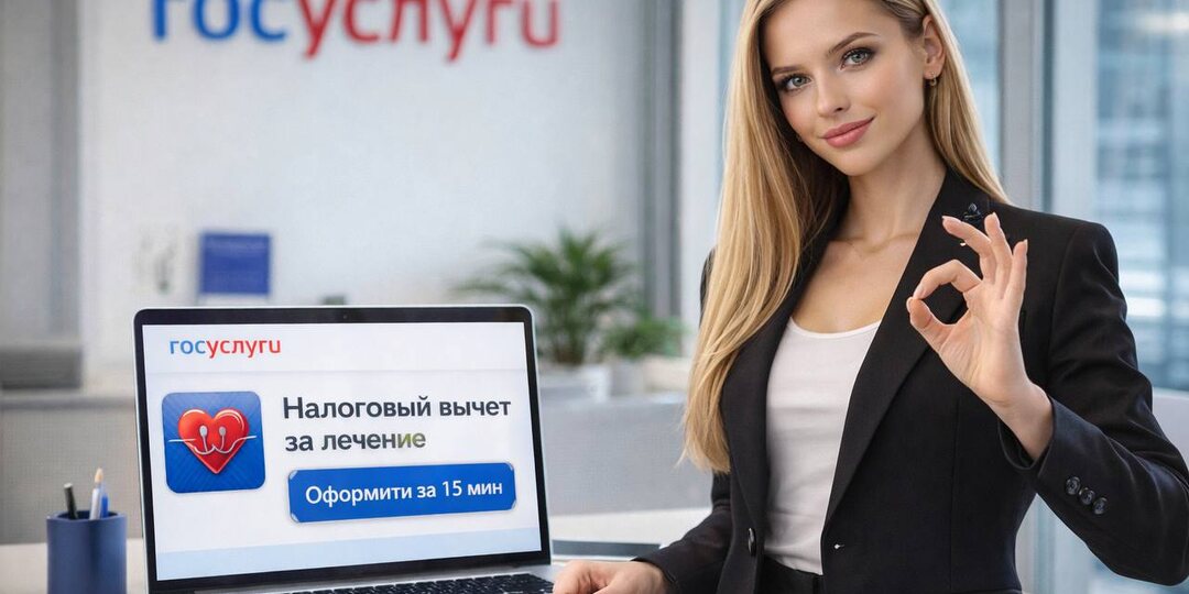 Как оформить налоговый вычет за лечение через Госуслуги за 15 минут - пошаговая инструкция
