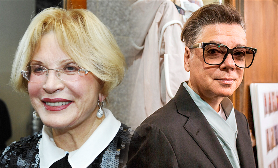 Людмила Максакова - прабабушка маленькой Ариеллы - внучки Юдашкина