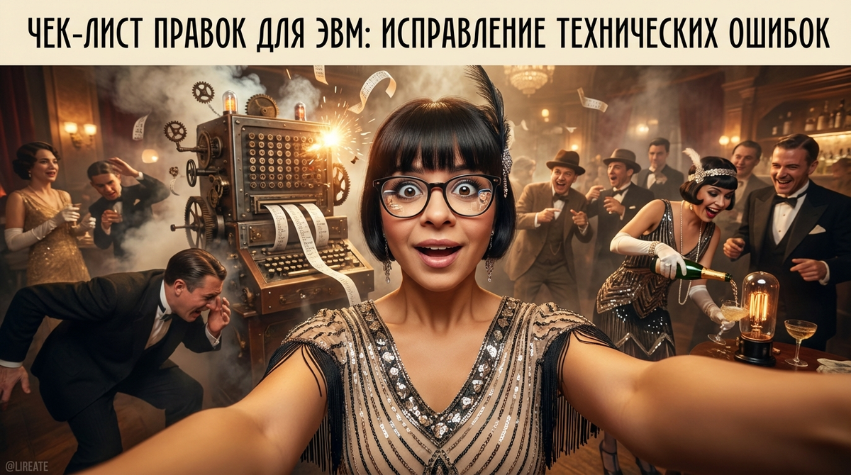    Чек-лист правок для исправления ошибок в заявке на программу Лирейт