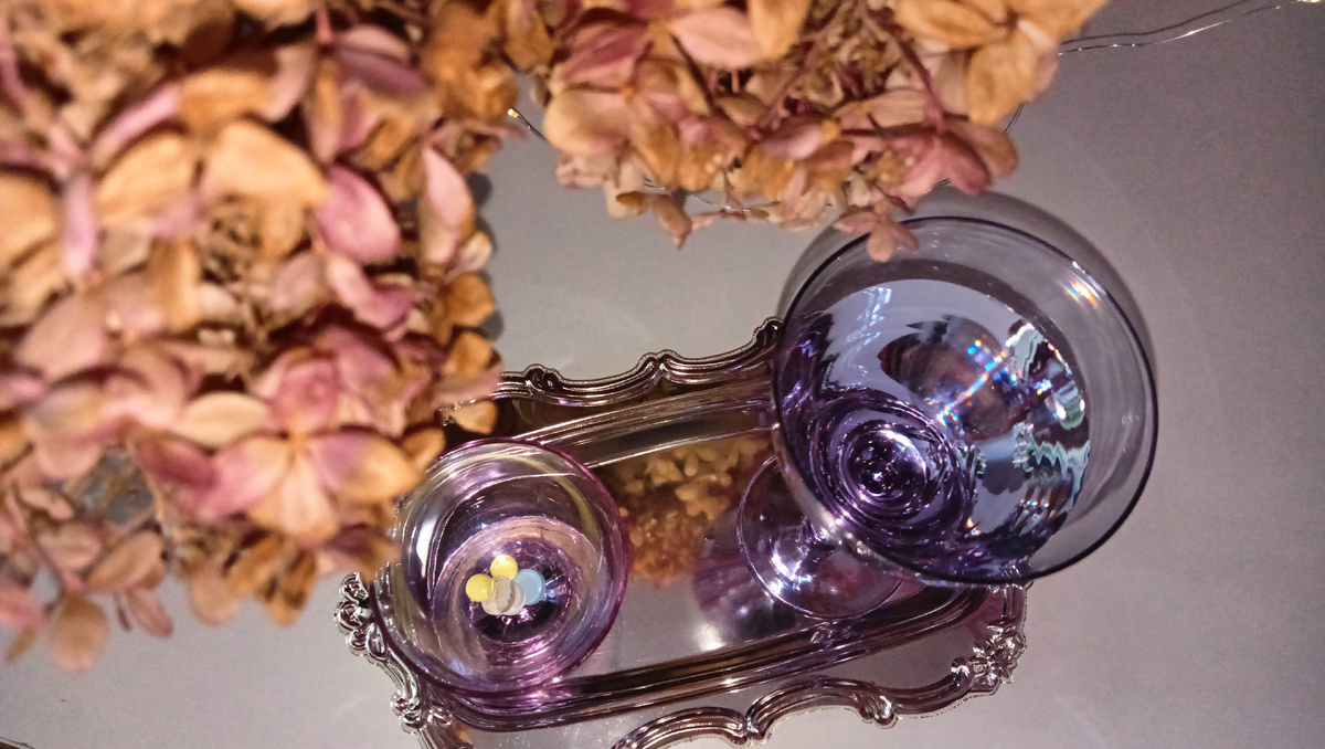 Превращаю рутину в удовольствие с ретро посудой. Фото автора 