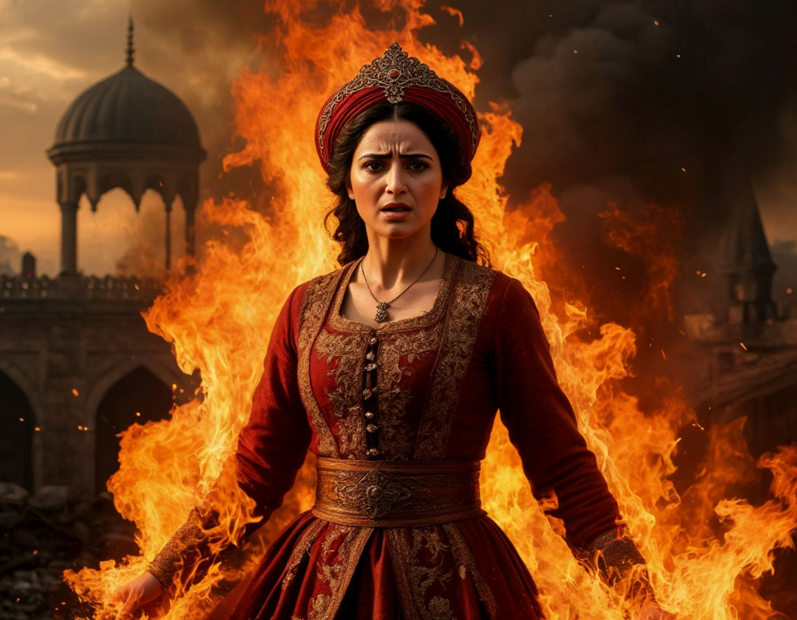 Изображение подготовлено с помощью нейросети по авторскому описанию. Османская империя