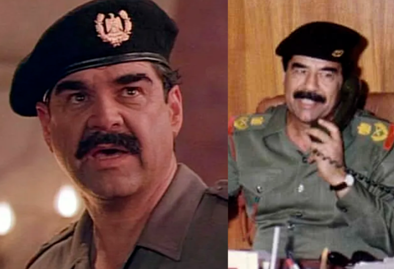 Джерри Халева и Саддам Хусей