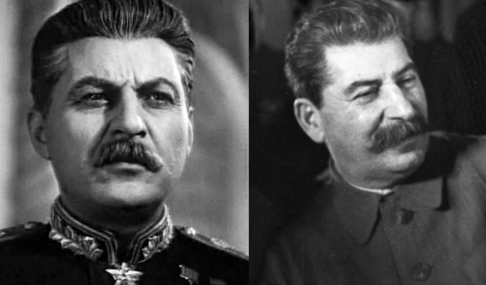Михаил Геловани и Иосиф Сталин