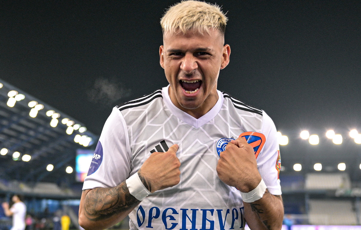    Футболист "Локомотива" Лукас Вера  Пресс-служба ФК "Оренбург"/ТАСС