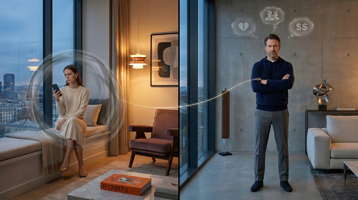 Иллюстрация "меня никто не любит", сгенерировала в ИИ 