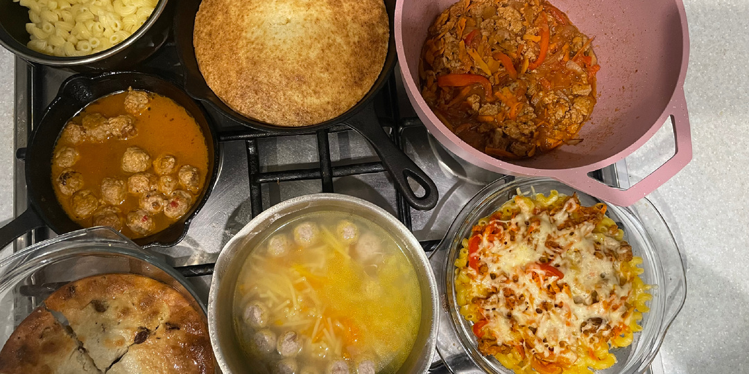 Наготовила 7 блюд за 1 час на неделю