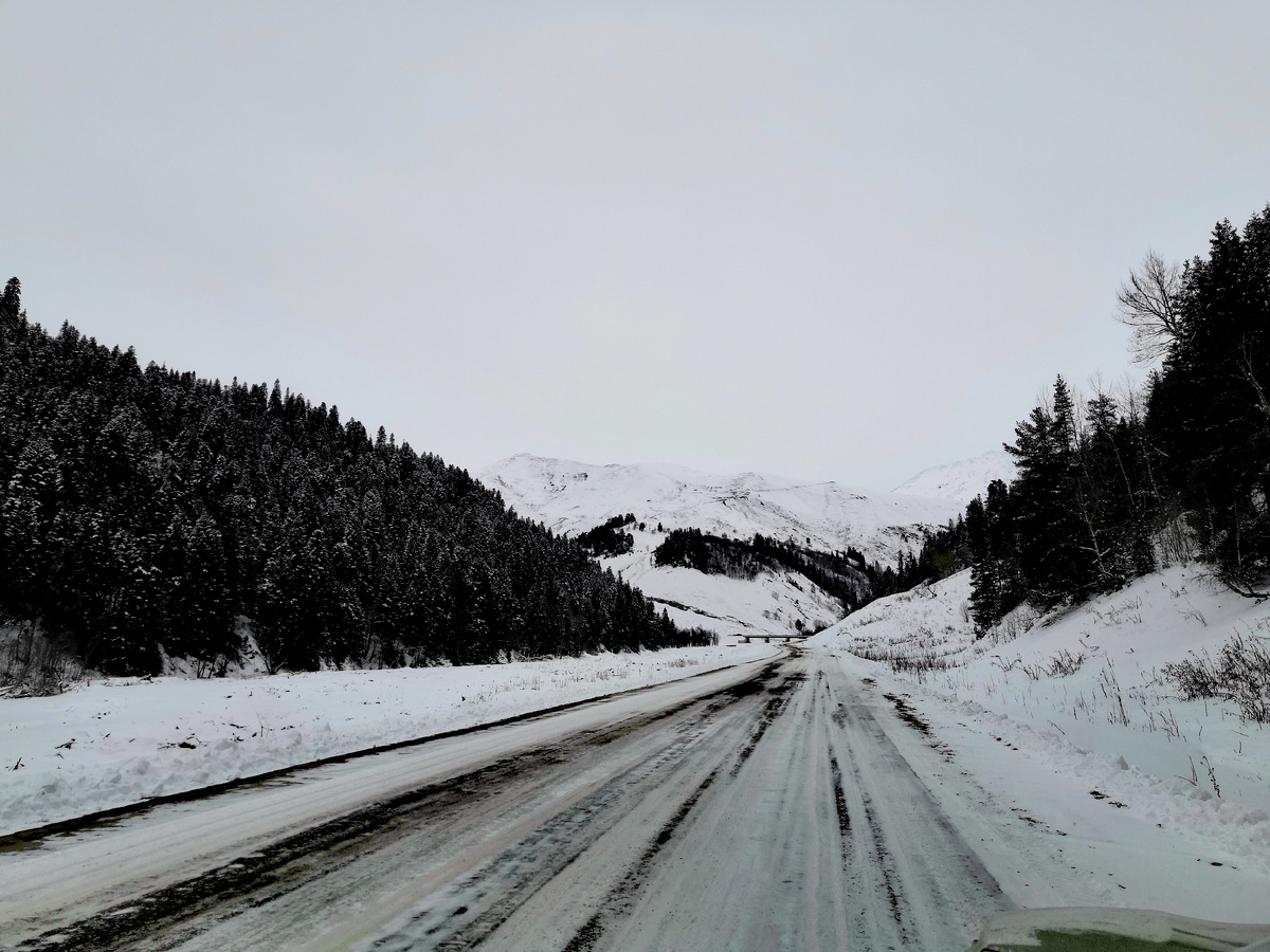 Дорога к перевалу Пхия из Архыза. Фото автора