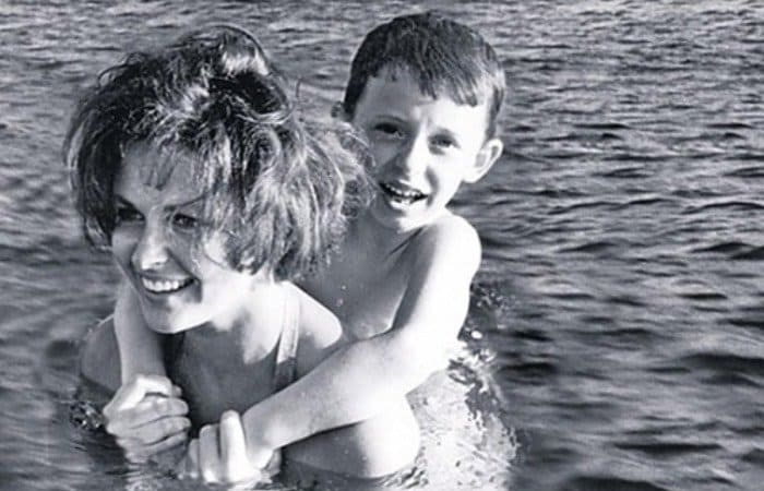 Наталья Фатеева с сыном Володей