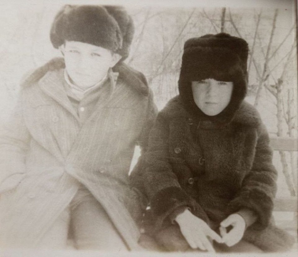    Друзья детства, Никита (справа) и Андрей Белкин. Фото - архив Никиты Миронова.