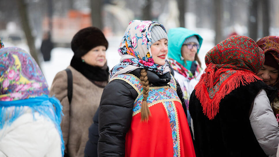 Фестиваль национальной культуры «Тулуп фест».📷Фото: Ксения Федорова, Коммерсантъ