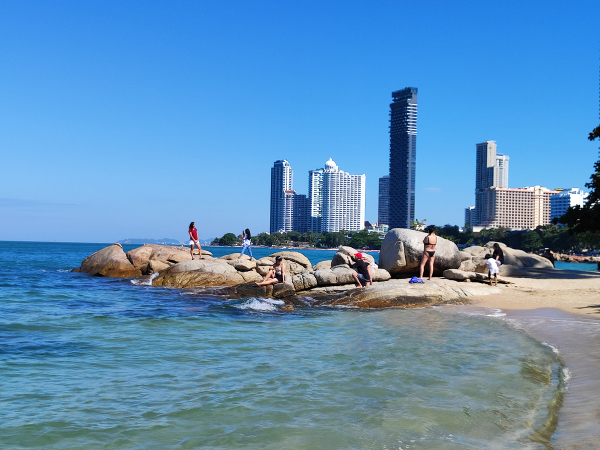 Паттайя, пляж Вонгамат