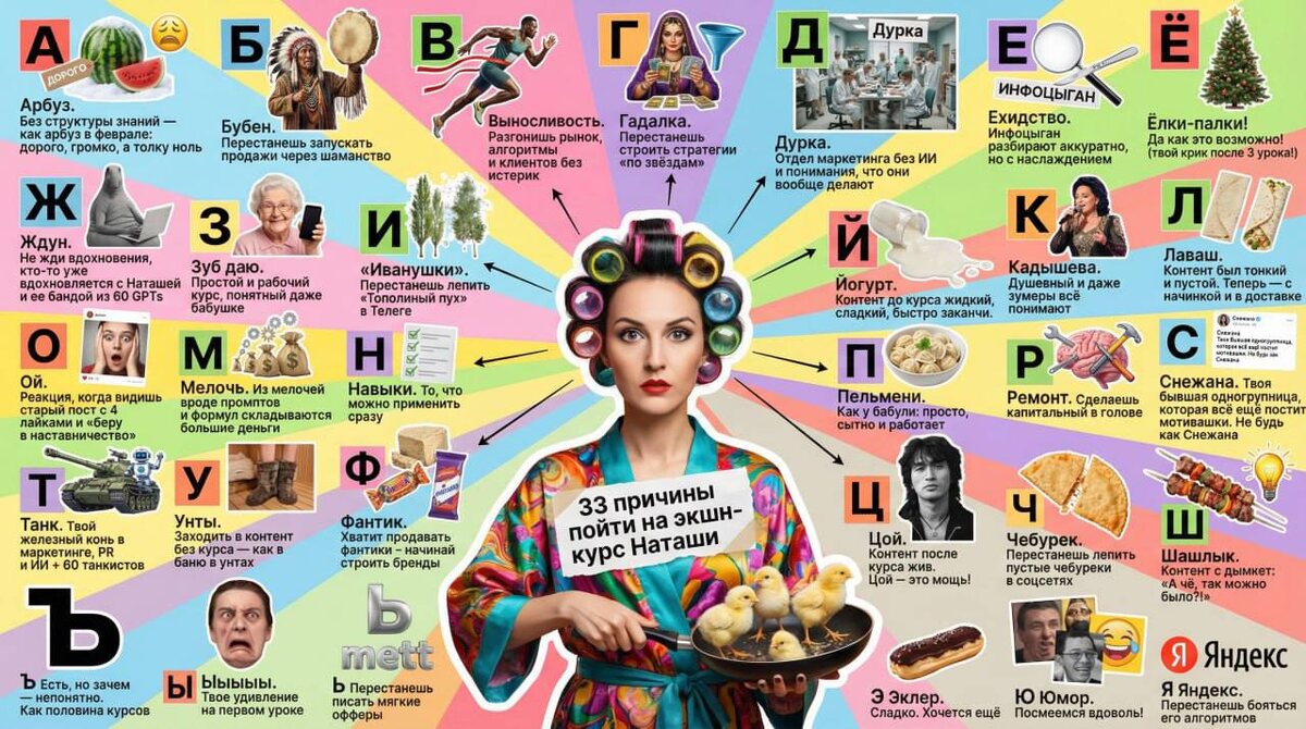 Мой рекламный алфавит