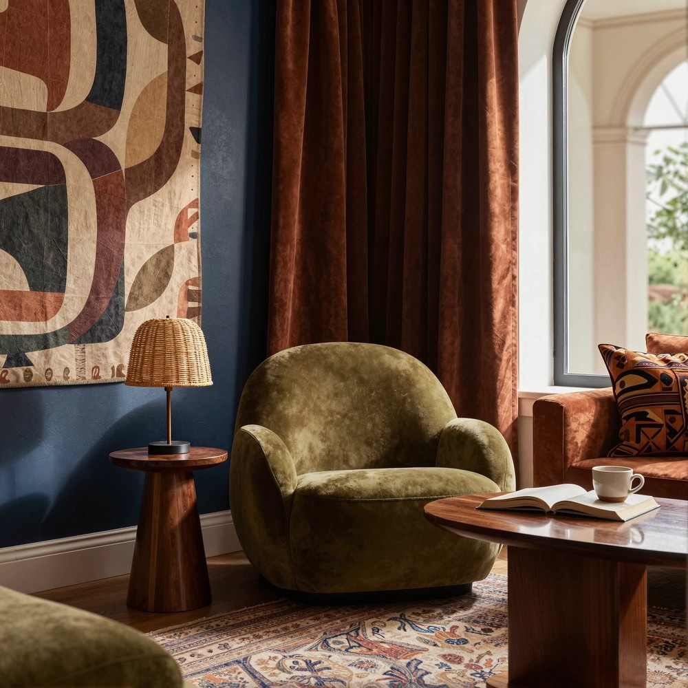 Эклектичный интерьер