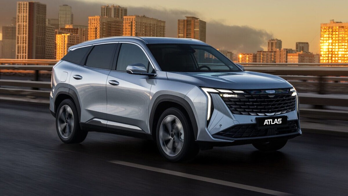    Geely Atlas. Фото Geely