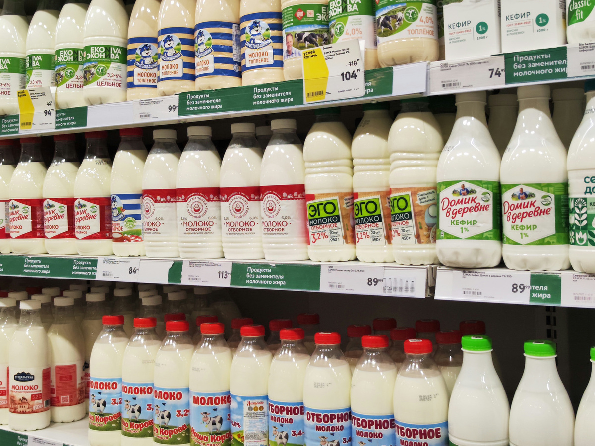 Молочная продукция не дешевеет ни при каких обстоятельствах.  Фото: ФедералПресс / Ксения Кобалия