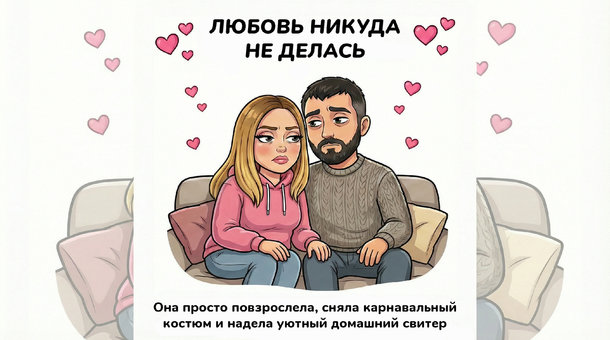 Брак — это вместе смотреть в будущее, даже когда устал от настоящего