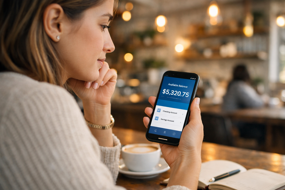 Рис 1. Осознанность начинается с первого взгляда на баланс.