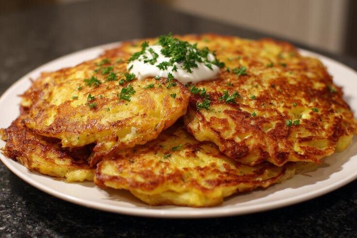 🥔 1. Драники — хрустящий хит (10 мин)Натрите 4 картошки + 1 луковицу, отожмите сок.Добавьте яйцо, соль, 2 ст. л. муки. Жарьте на масле до золотистости.Со сметаной — объедение! Калорий: ~250/порция.Совет: Используйте тёрку для корейской моркови — сок не выдавливайте вручную.