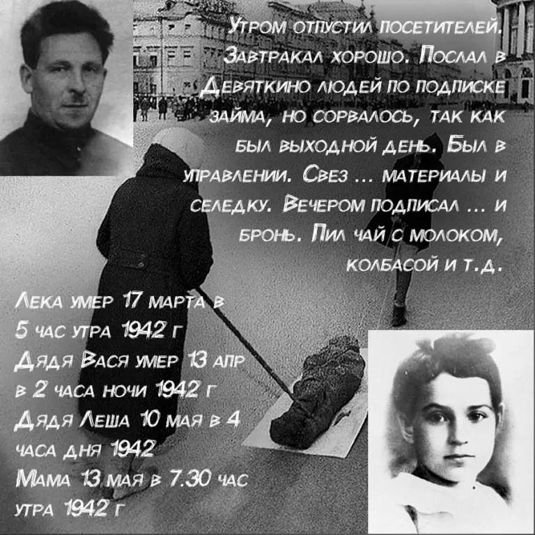 два дневника блокадного Ленинграда