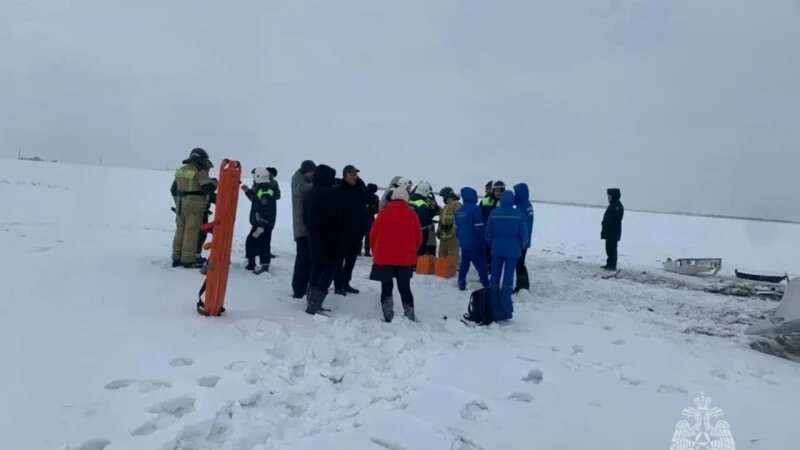     На месте ЧП с самолетом в Оренбуржье. ГУ МЧС России по Оренбургской области