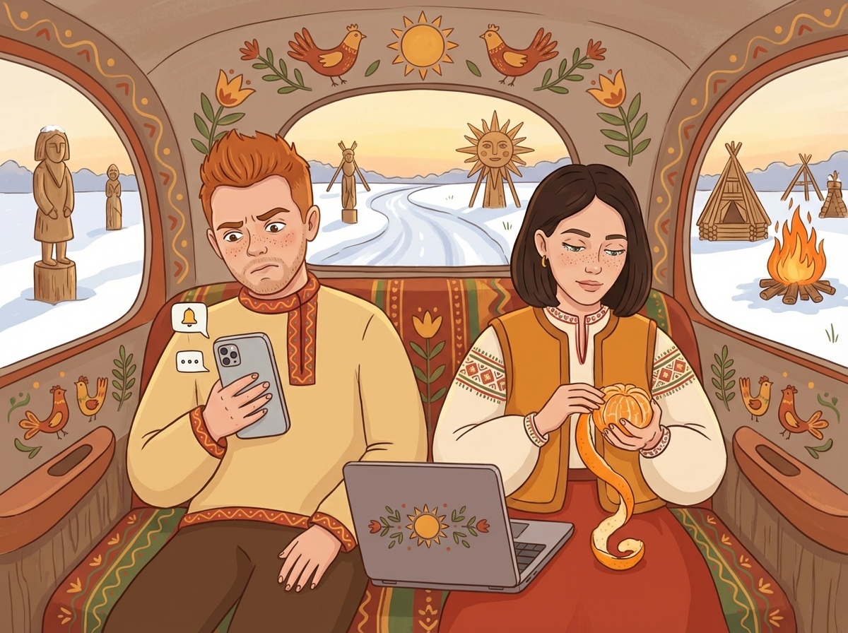 Дурацкая привычка Максима брать работу с собой всегда и везде – чуть не стоила влюбленным потерянного выходного вместо яркого и необычного праздника.