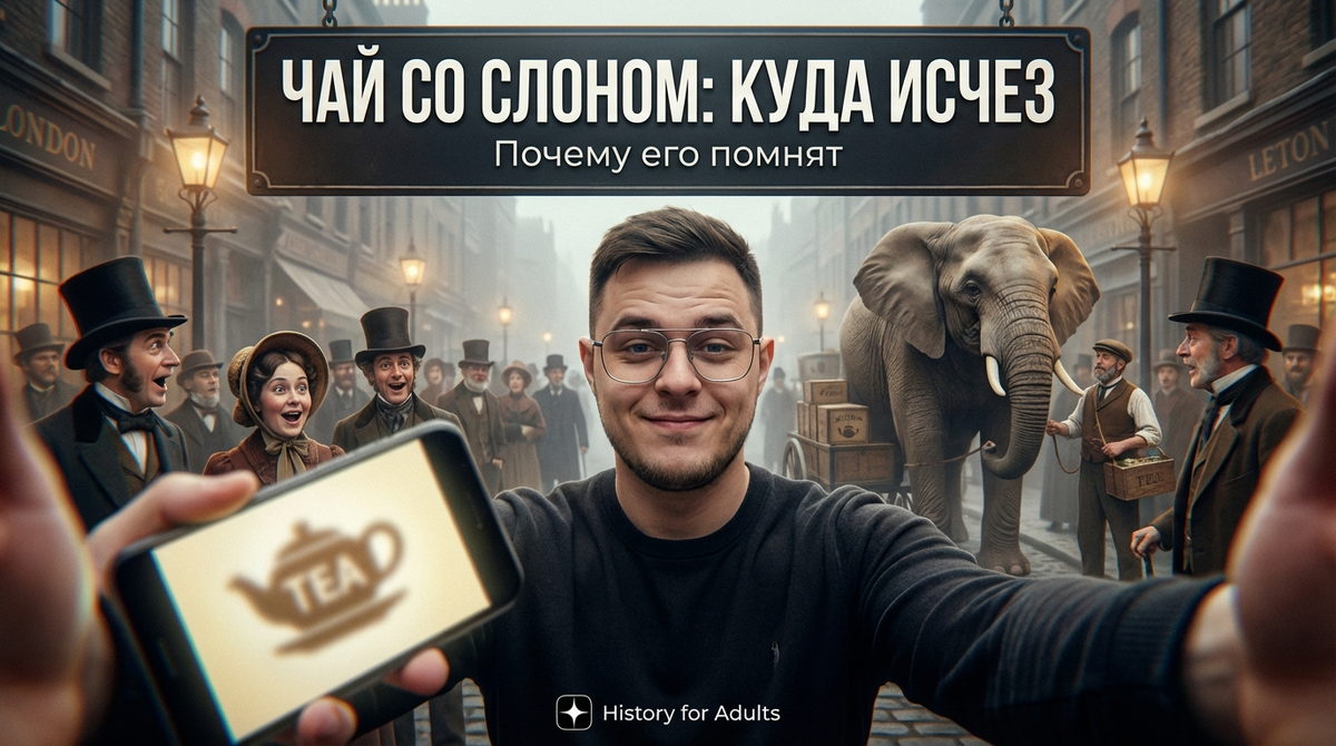 Чай со слоном – это не просто напиток, а кусочек советского прошлого.