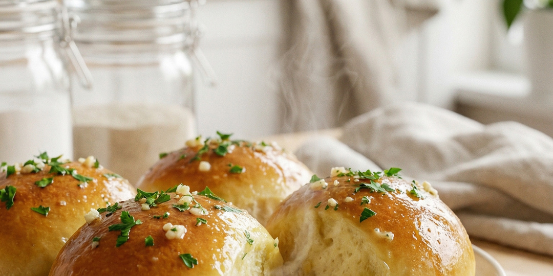 Чесночные булочки(пампушки)