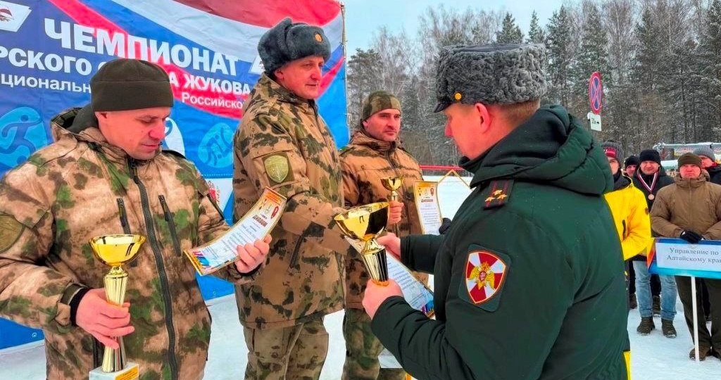 На базе северского соединения Росгвардии прошел чемпионат Сибирского ордена Жукова округа войск национальной гвардии по зимнему
