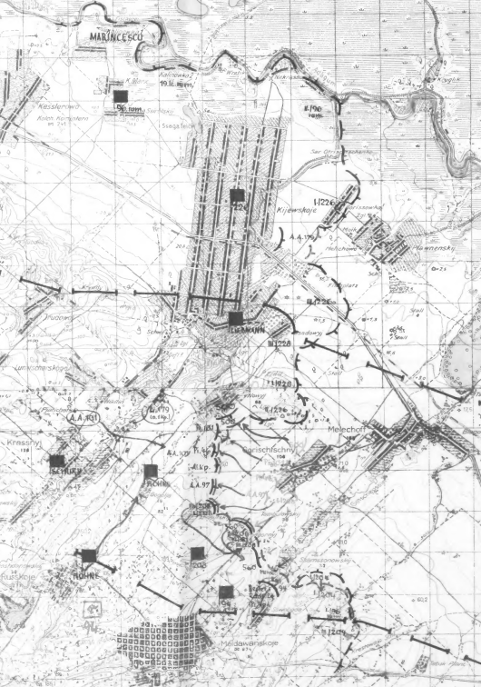 Положение немецких дивизий на вечер 27 мая 1943 года