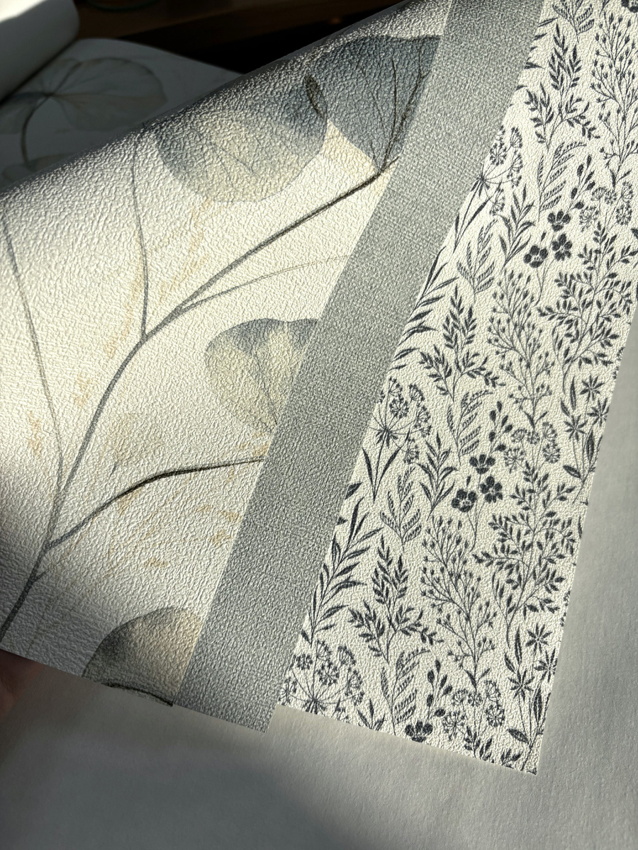 Матовая фактура немецких обоев Rasch