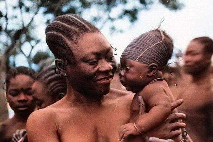 Африканское племя наших дней 