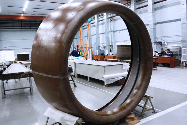 Новый воздухозаборник из композита.