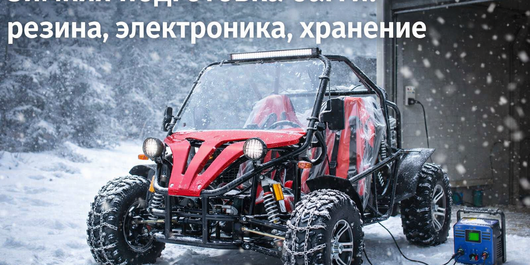 Зимняя подготовка багги: резина, электроника, хранение