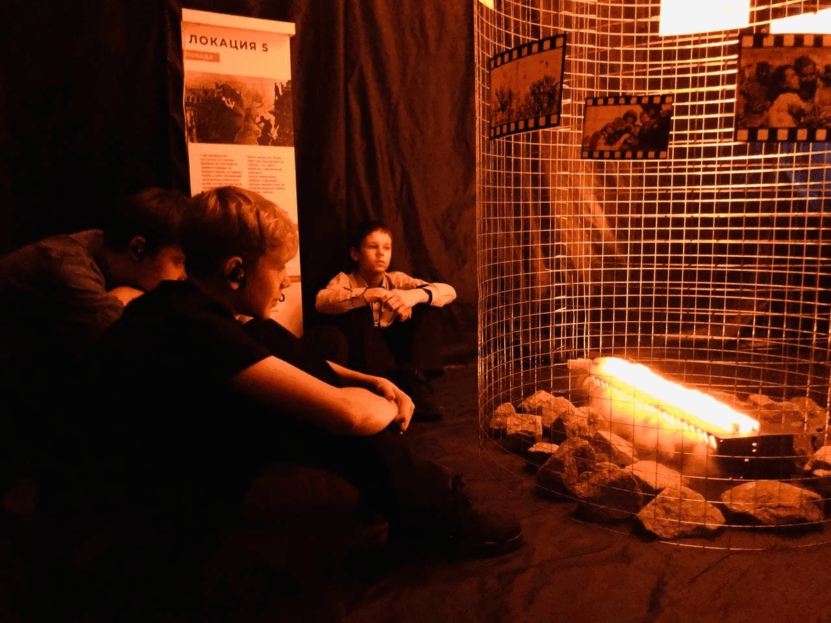 Сенсорная экскурсия в темноте