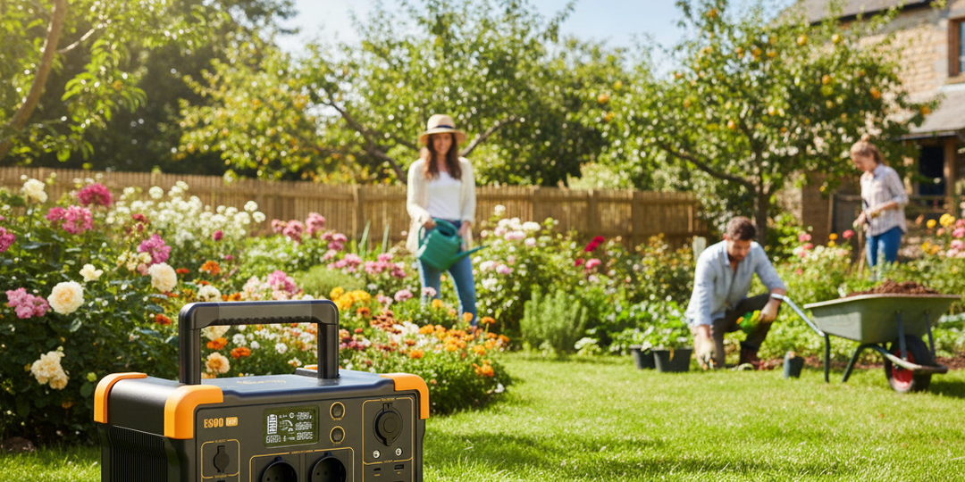 Забудьте о проводах: Как портативная электростанция превратит ваш сад в идеальное место для работы и отдыха