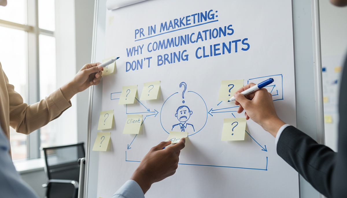 Пытаетесь разобраться, почему PR не приводит клиентов? Узнайте, как системный подход в PR в маркетинге увеличит продажи и приведёт заявки. Проверьте сами!