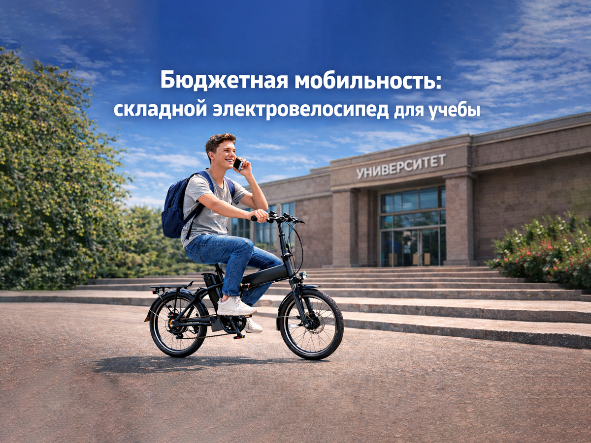 Городской универсал. В сложенном виде – сосед по аудитории, в разложенном – личный транспорт.