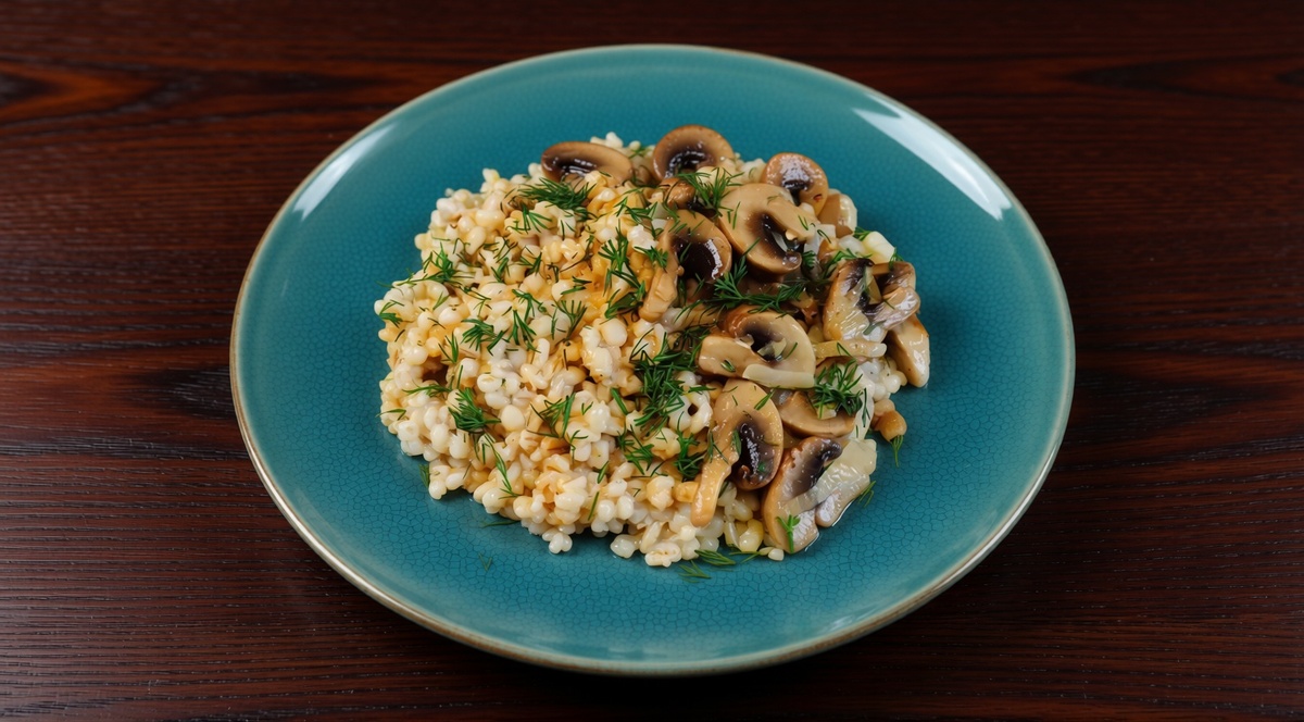 Перлотто с грибами