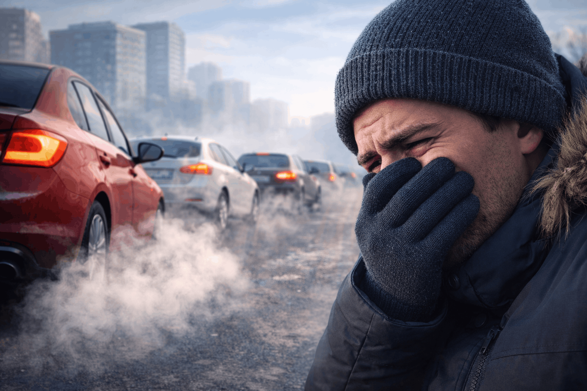    Почему зимой машины «воняют» сильнее? Дело не в машинах, а в воздухе.
