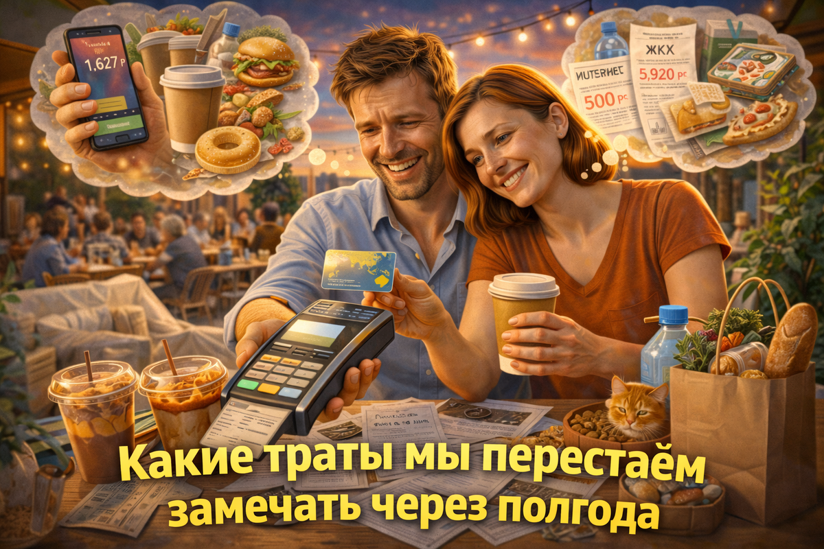 Какие траты мы перестаём замечать через полгода